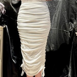 BY EGREIS NWT RUCHED SKIRT M NWT